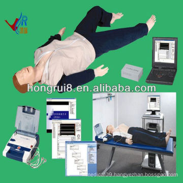 Advanced AED and trauma Sims CPR manikin medical model